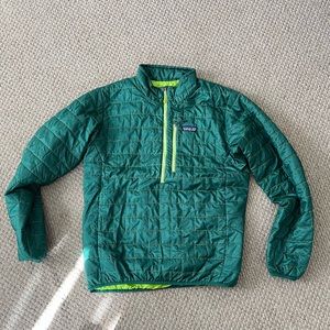 Patagonia nano-puff pullovers (size M)